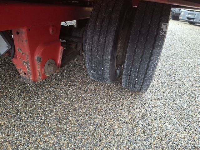 Ανοιχτό ρυμουλκούμενο με μουσαμά DINKEL 18 to 2-Achs Jumbo Edscha Hubdach Staplerhalter