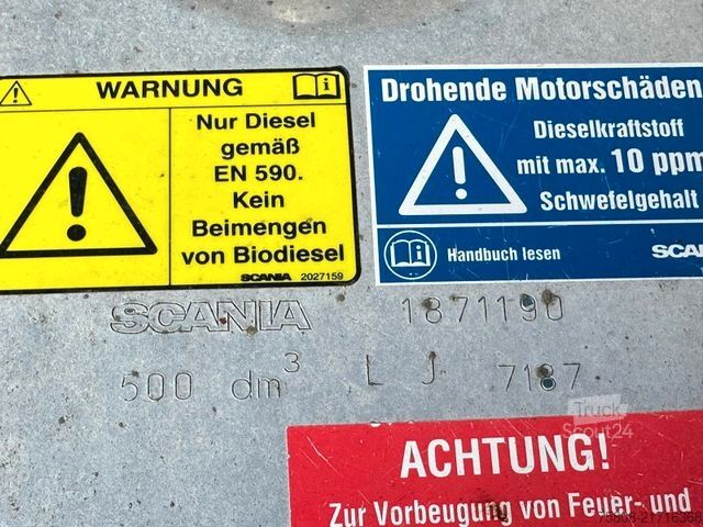 Standardní tahač SCANIA Scania S450 Euro 6d 1200L ACC Scania Historie