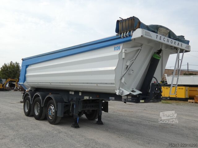 Billenő félpótkocsi TecnoKar SUPERTOP T3GP38