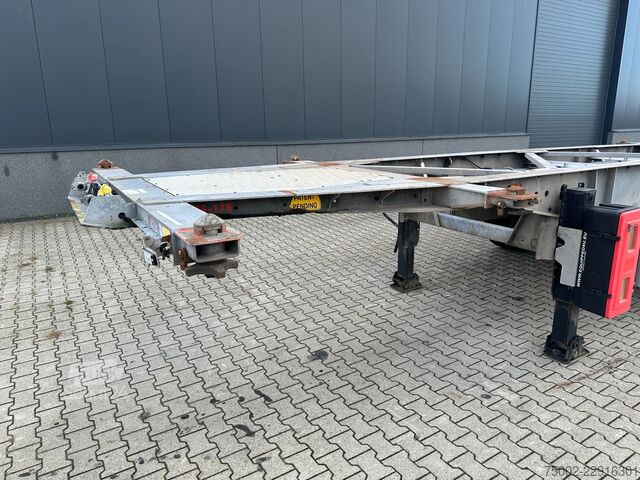 Konténerszállítás Van Hool 3B2015 20FT/30FT ADR chassis / galvanized / dis...