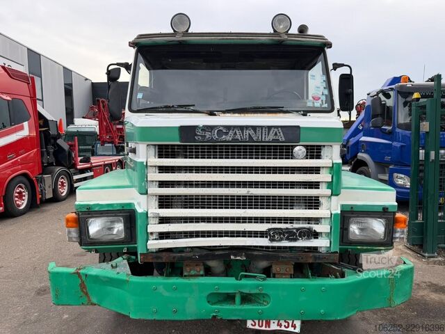 Podvozok s kabínou Scania T 113H-320 TORPEDO 4x2 CHASSIS CABINE - STEEL S...