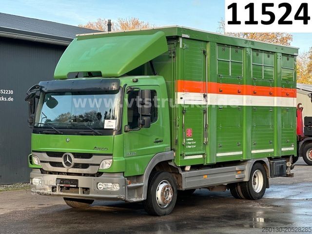 Samochód do przewozu bydła MERCEDES-BENZ Atego 1226 4x2 2-Stock Westrick Viehtransporter