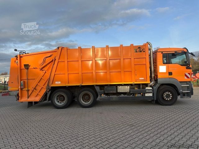Müllwagen MAN TGS 33.360 BB 6x4 / Haller X2c / Schüttung