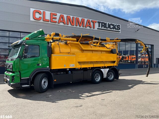 Usisno vozilo Volvo FMX 420 6x4 Wiedemann 12m³ Combi kolkenzuiger