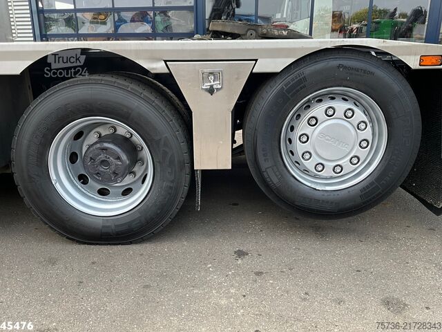 Standardni SZM Scania G 480 HMF 85 Tonmeter laadkraan + Fly-Jib