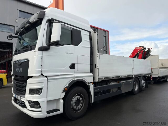 Plateau de chargement MAN TGX 26.510 6x2-4 BL Baustoff-Pritsche Fassi F23...