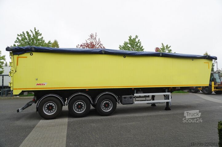 DAMPER Mega tipper semi-trailer 46 m3 / 2 units