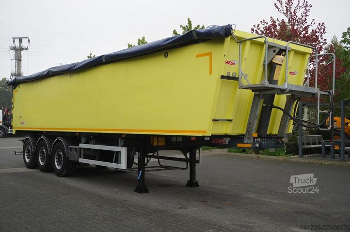 DAMPER Mega tipper semi-trailer 46 m3 / 2 units