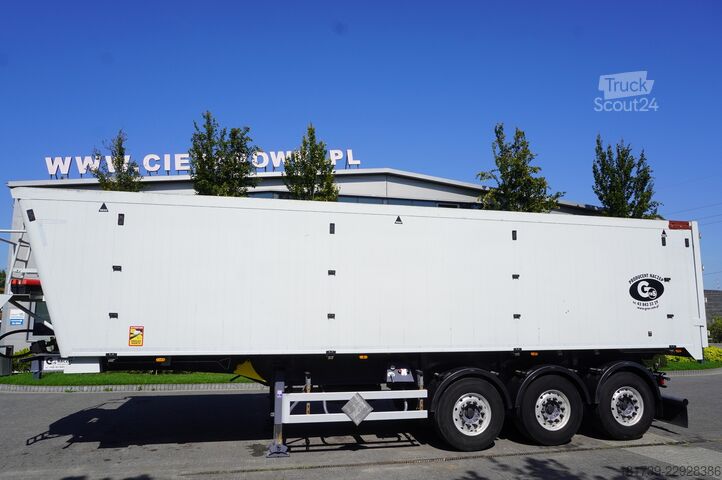 Damper yarı römork Gras aluminum tipper semi-trailer 48 m³