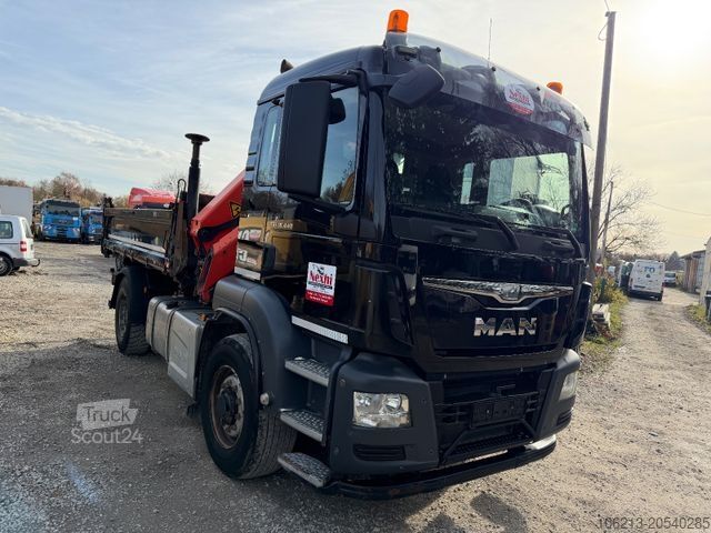 Кран, монтиран на камион MAN TGS18.440 4X4 Hydrodrive,Palfinger PK16001-KB