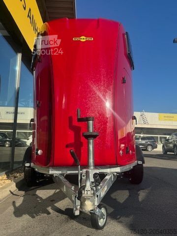 Remorcă pentru transport cai HUMBAUR Pegasus 2 Pferdeanhänger 2,4t Neu ALU DS-Klappe