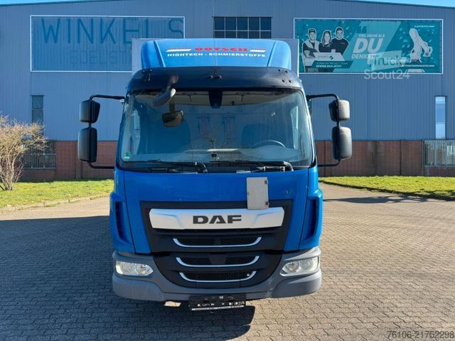 Valníkový nákladní automobil s plachtou DAF LF 12.230 Pritsche Plane +Ladebordwand