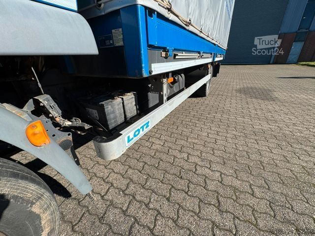 Valníkový nákladní automobil s plachtou DAF LF 12.230 Pritsche Plane +Ladebordwand