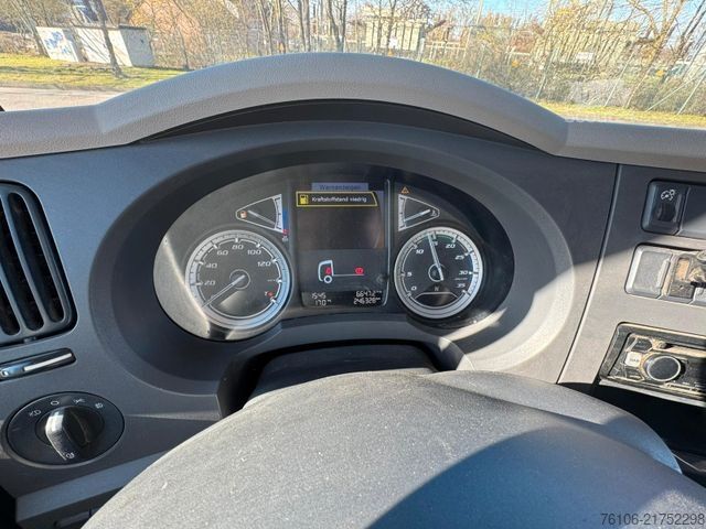 Valníkový nákladní automobil s plachtou DAF LF 12.230 Pritsche Plane +Ladebordwand