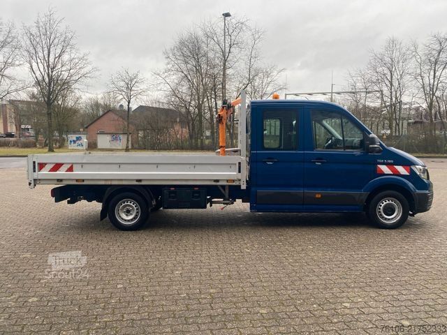 Pritschenwagen MAN TGE 3.180 Pristche mit Kran *Doppelkabine*Ahk*
