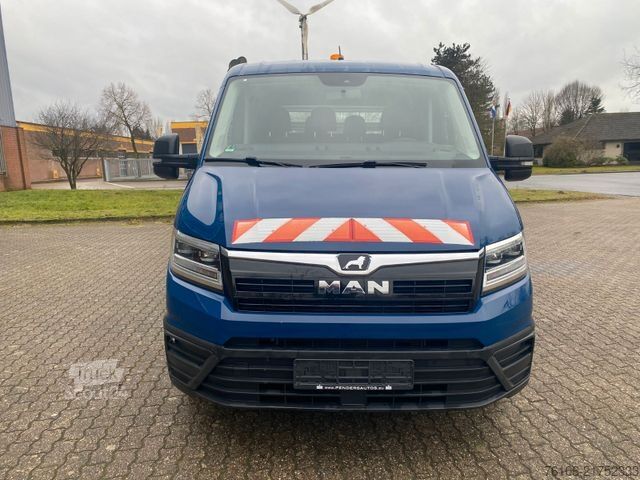Pritschenwagen MAN TGE 3.180 Pristche mit Kran *Doppelkabine*Ahk*