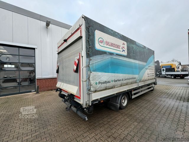LKW mit Pritsche & Plane FUSO Canter 9C18 Pritsche Plane mit Ladebordwand *Ahk