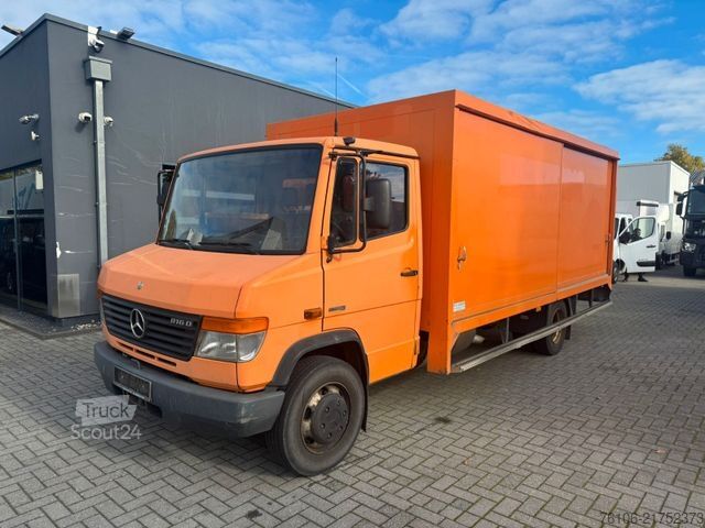 Škatlasti tovornjak MERCEDES-BENZ 816 D VARIO Koffer *Ahk*
