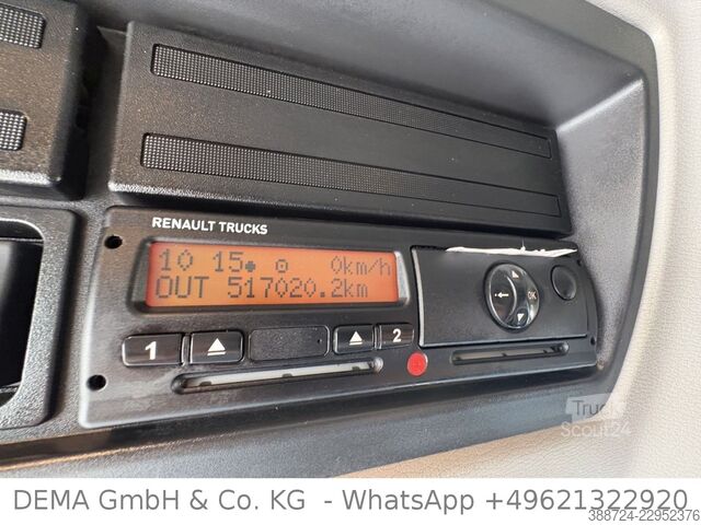 Camião plataforma com lona RENAULT D13*E6c*Automatik*LBW*AHK*Klima*Kamera*Bordwände