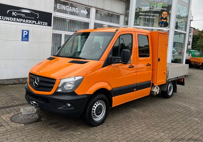 Pick-up kombi MERCEDES-BENZ Sprinter II Pritsche DoKa 316 NGT Tiefpritsche