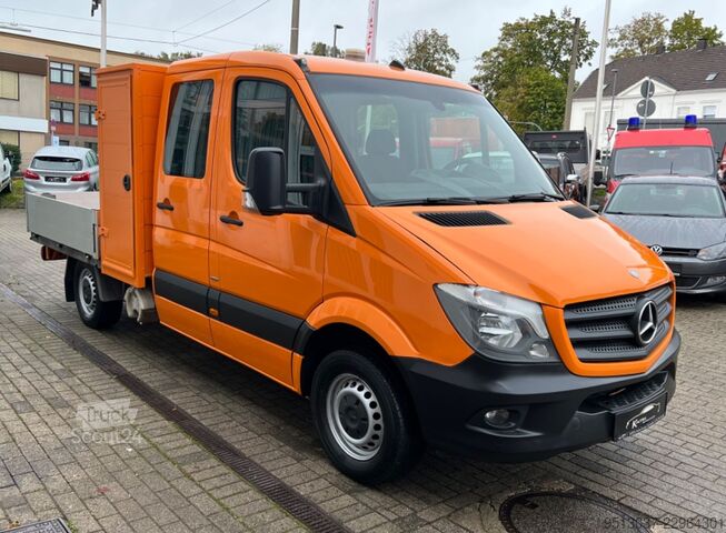 Pick-up kombi MERCEDES-BENZ Sprinter II Pritsche DoKa 316 NGT Tiefpritsche