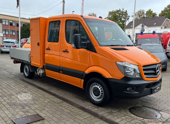 Pick-up kombi MERCEDES-BENZ Sprinter II Pritsche DoKa 316 NGT Tiefpritsche