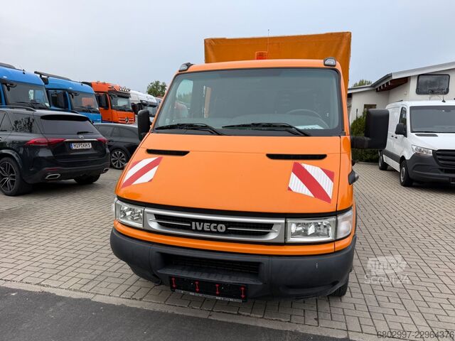 Pritschenwagen IVECO 35C12 Pritsche+Plane/DoKa 6-Sitze/AHK3000 Kg