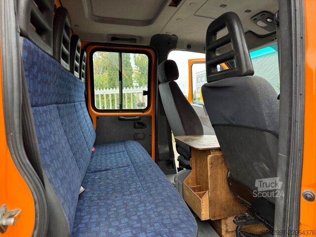 Pritschenwagen IVECO 35C12 Pritsche+Plane/DoKa 6-Sitze/AHK3000 Kg