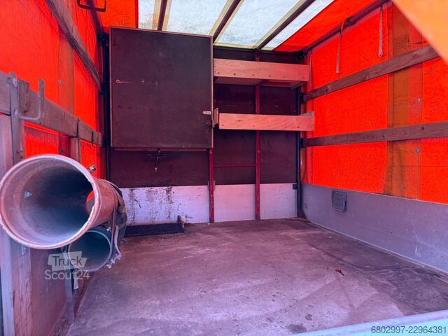 Transporter mit Pritsche & Plane IVECO 35C12 Pritsche+Plane/DoKa 6-Sitze/AHK3000 Kg