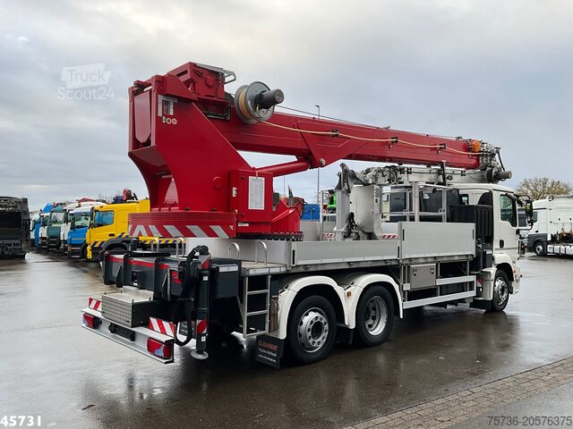 Piattaforma di sollevamento MAN TGM 26.320 Euro 6 Bocker hoogwerker met Jib 46 ...
