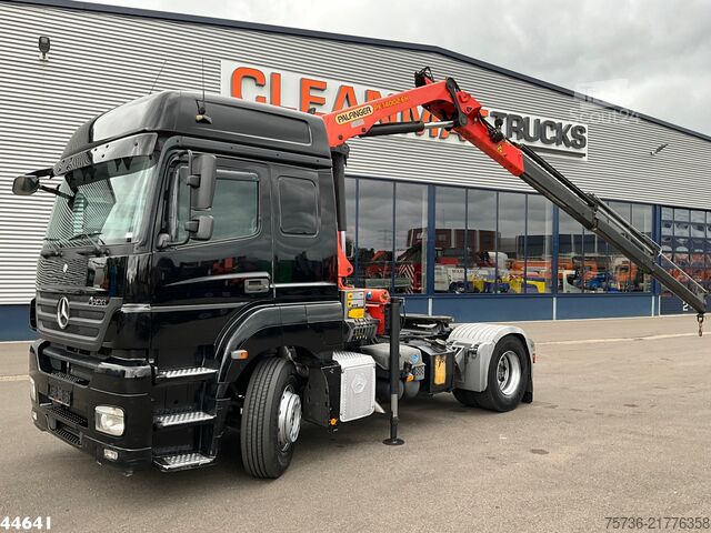 Автокран Mercedes-Benz Axor 1840 Euro 5 Palfinger 14 Tonmeter laadkraan