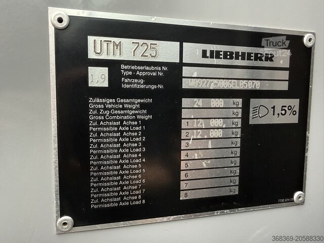 Mobil kran Liebherr LTM 1040-2.1 (06 - 051 569)