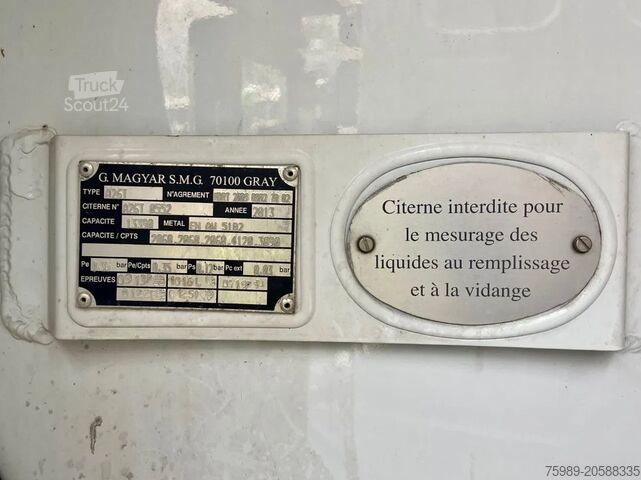 Silo Renault Premium 380 13390L, 5 COMPARTMENTS, FULL AIR SU...