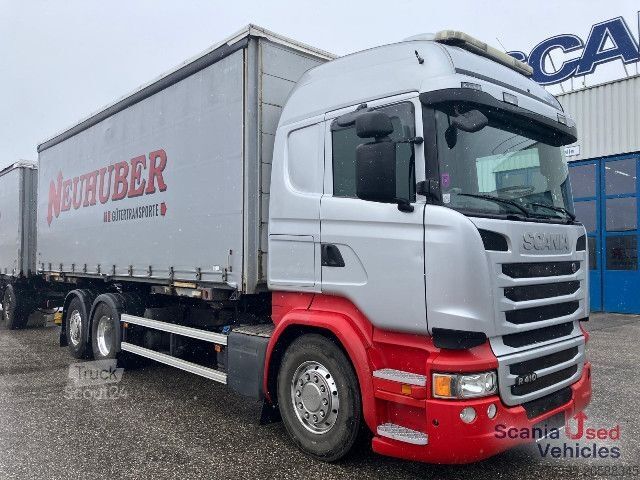 Swap body truck Scania R 410 LB6x2*4HNB BDF Komplettzug !!