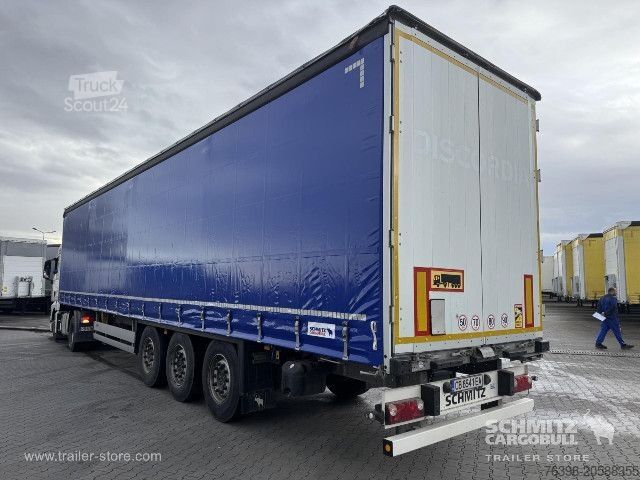 Auflieger mit Pritsche & Plane Schmitz Cargobull Curtainsider Standard