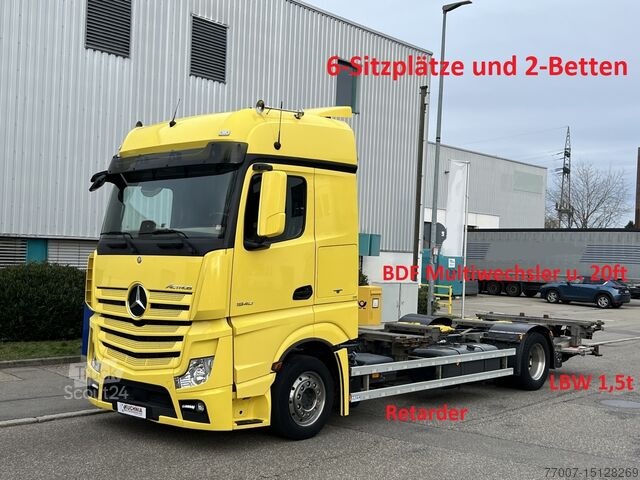 Swap chassis Actros 1840 BDF truck 