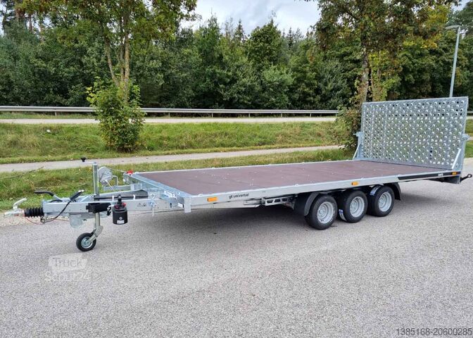 Rimorchio con caricatore basso Martz Anhänger Maschinenanhänger 5m 3,5t