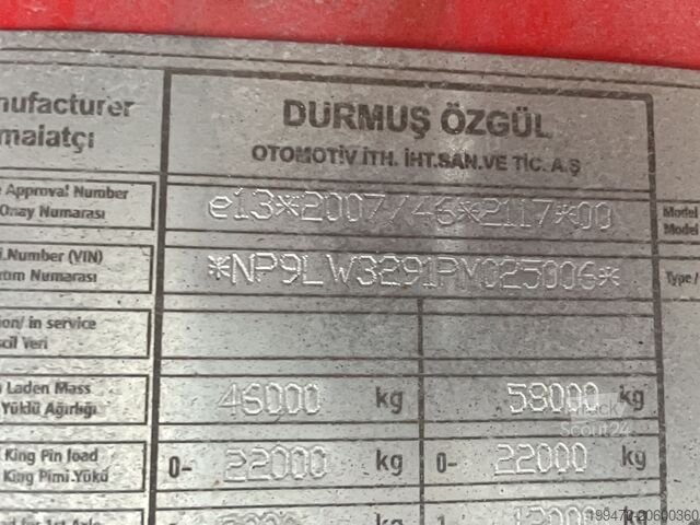 Semirimorchio a pianale ribassato ÖZGÜL LW3 3-Axle