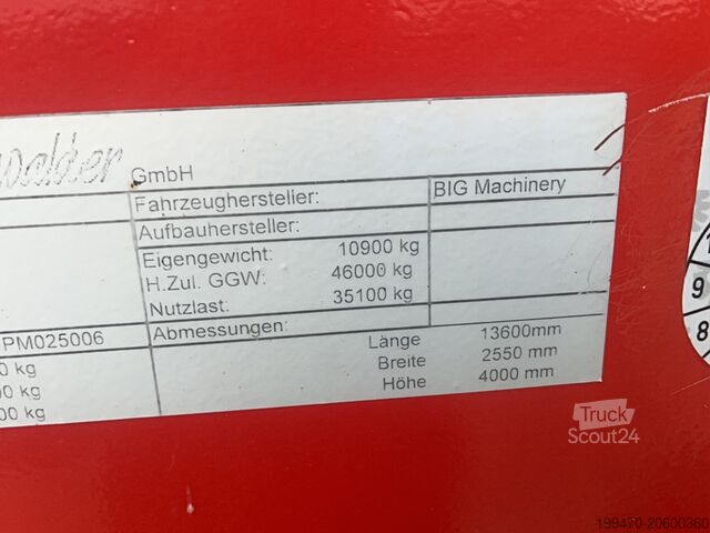 Žemagrindė puspriekabė ÖZGÜL LW3 3-Axle