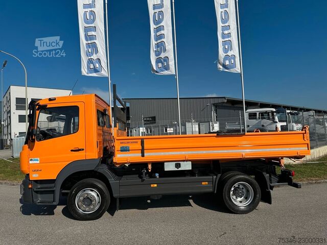 Dreiseitenkipper LKW MERCEDES-BENZ 1224 Meiller Kipper/2 x AHK/NL 5,7 to/Nur 11 tkm