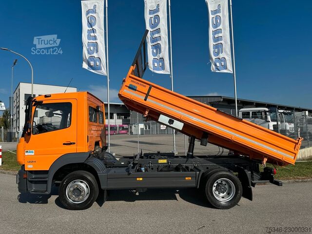 Dreiseitenkipper LKW MERCEDES-BENZ 1224 Meiller Kipper/2 x AHK/NL 5,7 to/Nur 11 tkm