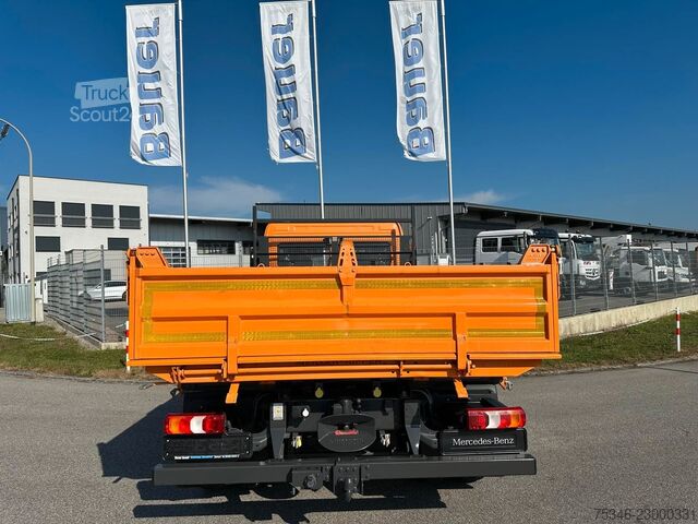Dreiseitenkipper LKW MERCEDES-BENZ 1224 Meiller Kipper/2 x AHK/NL 5,7 to/Nur 11 tkm
