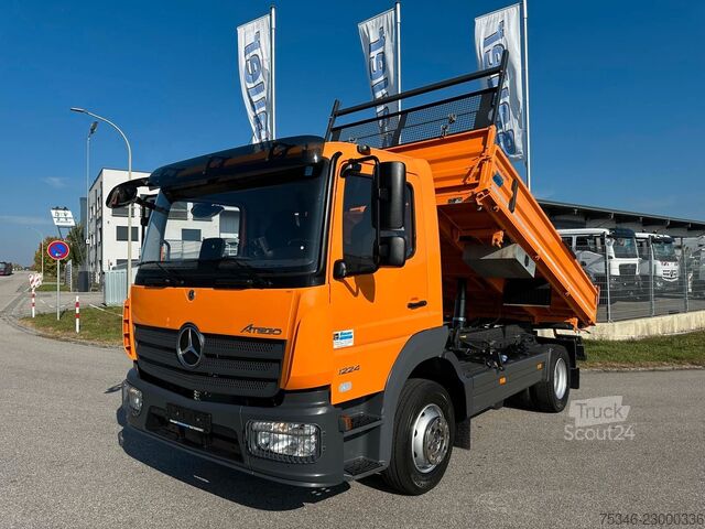 Kippiauto MERCEDES-BENZ 1224 Meiller Kipper/2 x AHK/NL 5,7 to/Nur 11 tkm