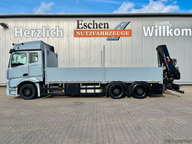 Platós teherautó MERCEDES-BENZ Actros 2543 LL| X-HIDUO 228 E-5*Seilwinde*Navi