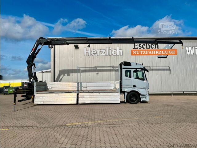 Platós teherautó MERCEDES-BENZ Actros 2543 LL| X-HIDUO 228 E-5*Seilwinde*Navi