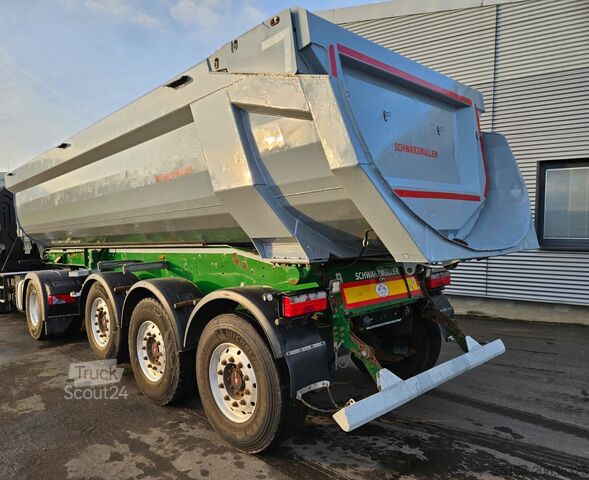 Semiremorcă basculantă Schwarzmüller SK Stahlrundmulde m. hydr. Heckklappe