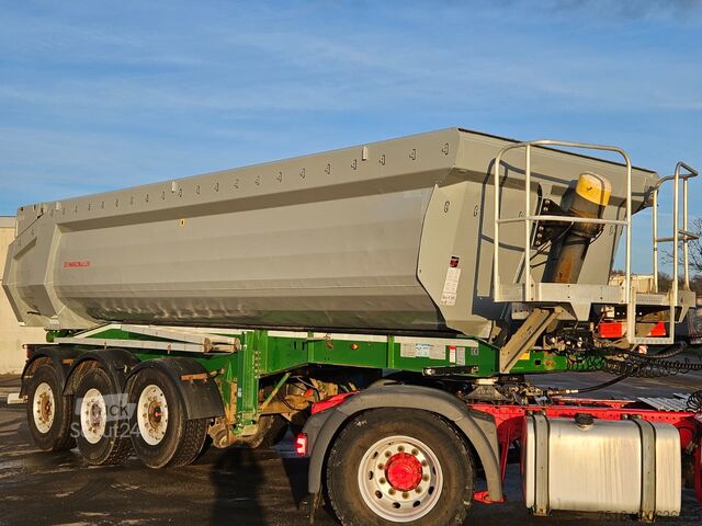 Semiremorcă basculantă Schwarzmüller SK Stahlrundmulde m. hydr. Heckklappe