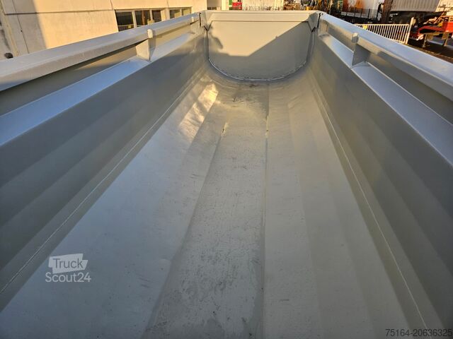 Semiremorcă basculantă Schwarzmüller SK Stahlrundmulde m. hydr. Heckklappe