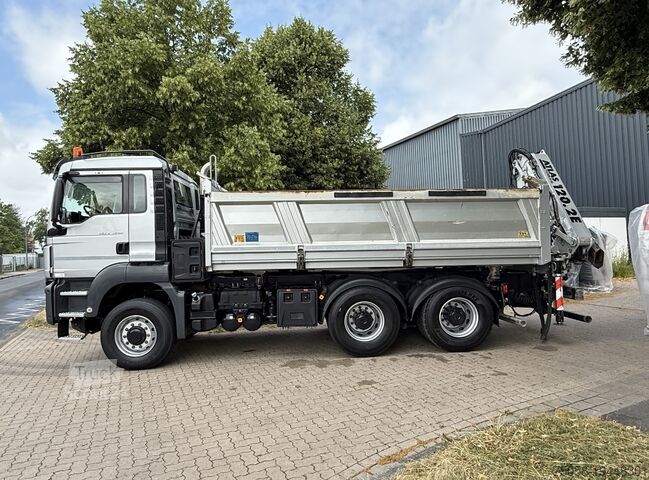 Grue mobile MAN TGS 26.440 - abnehmbarer Heckkran - 6x6