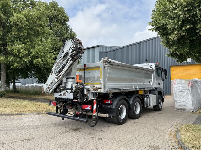 Grue mobile MAN TGS 26.440 - abnehmbarer Heckkran - 6x6